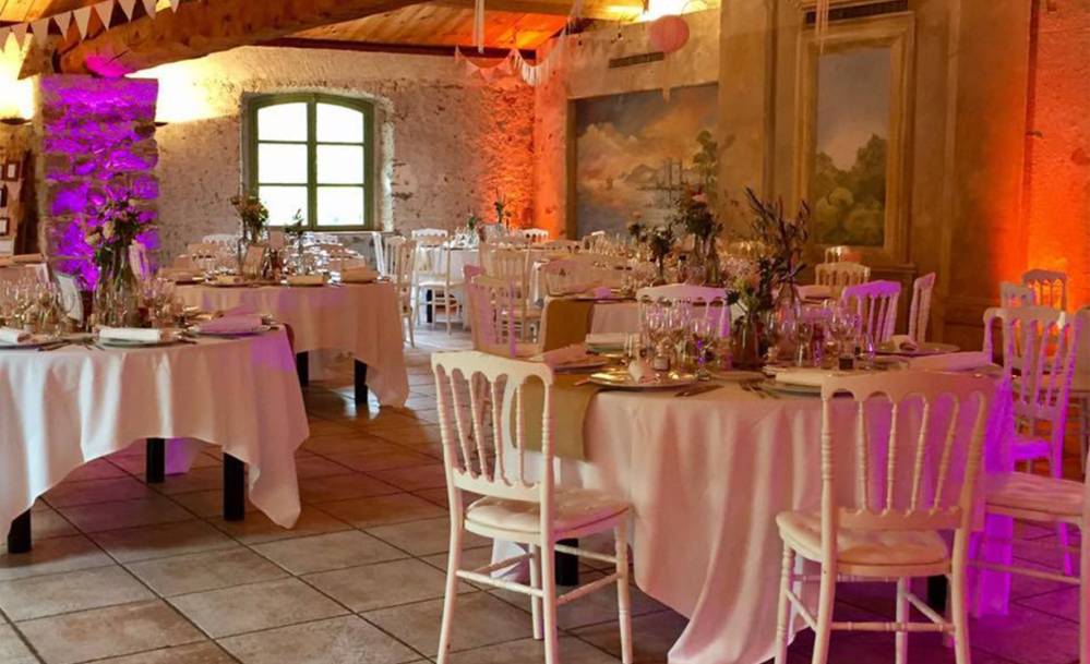salle à manger mariage